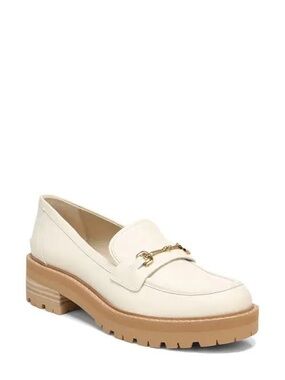 Sam Edelman Tully Penny Loafer Cream Leather